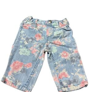Genuine Baby OshKosh Shabby Chic Floral Denim 3M